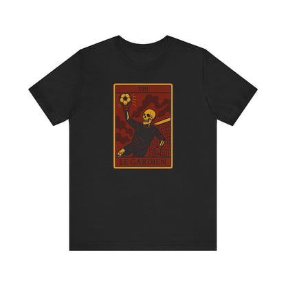 Le Gardien (The Goal Keeper) Red Edition | Soccer Tarot Shirt