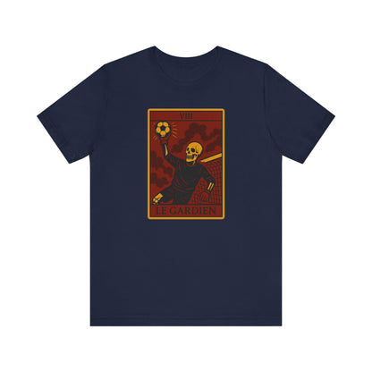 Le Gardien (The Goal Keeper) Red Edition | Soccer Tarot Shirt