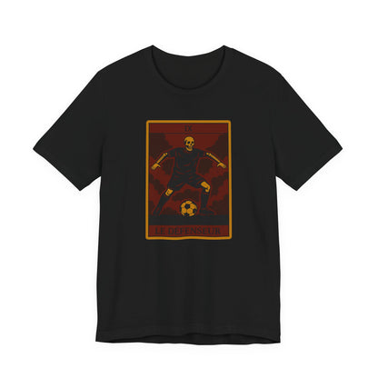Le Défenseur (The Defender) Red Edition | Soccer Tarot Shirt
