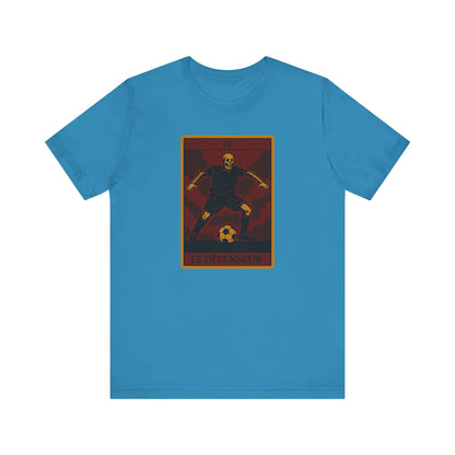 Le Défenseur (The Defender) Red Edition | Soccer Tarot Shirt