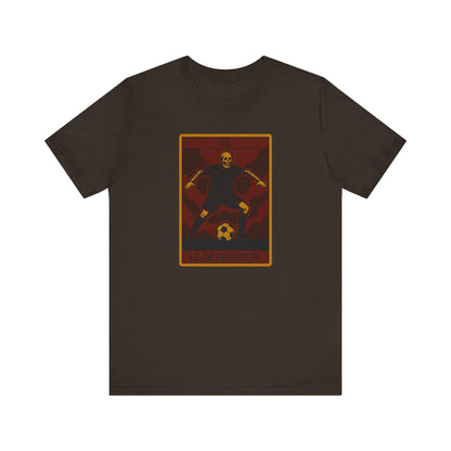 Le Défenseur (The Defender) Red Edition | Soccer Tarot Shirt
