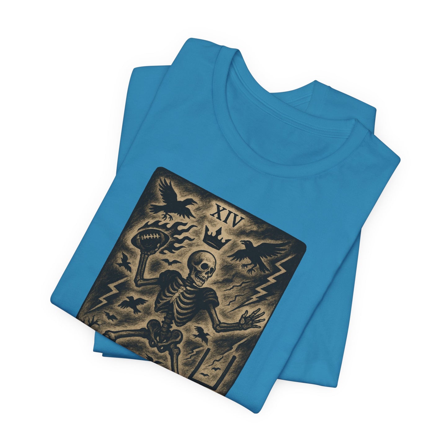 Le Quarterback (The Quarterback) Football T-Shirt| Gridiron Tarot