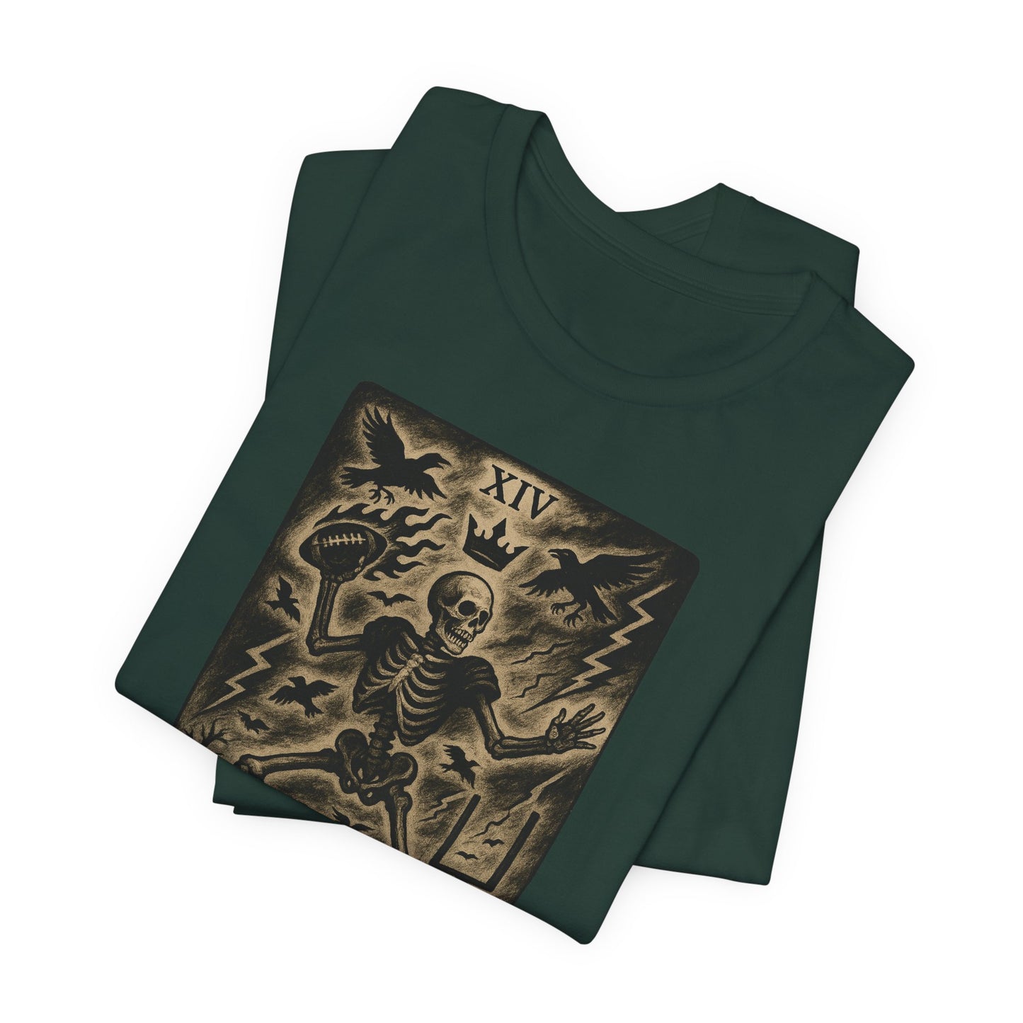 Le Quarterback (The Quarterback) Football T-Shirt| Gridiron Tarot
