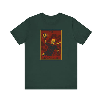 Le Gardien (The Goal Keeper) Red Edition | Soccer Tarot Shirt