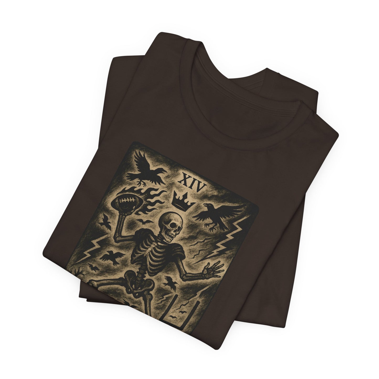 Le Quarterback (The Quarterback) Football T-Shirt| Gridiron Tarot