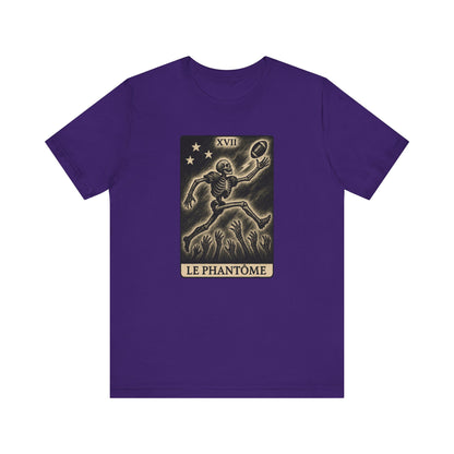 Le Phantome (The Phantom / Wide Receiver) | Gridiron Tarot Skeleton Tee