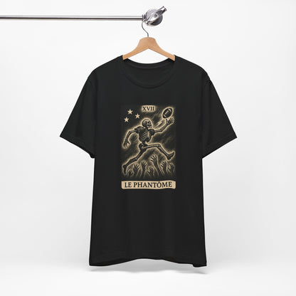 Le Phantome (The Phantom / Wide Receiver) | Gridiron Tarot Skeleton Tee
