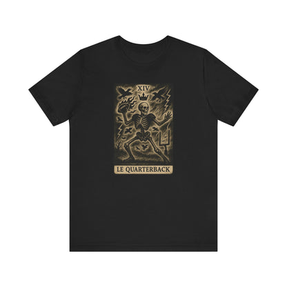 Le Quarterback (The Quarterback) Football T-Shirt| Gridiron Tarot